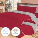 Ver imagem 2 de Jogo de Cama Casal com Edredom Lençol Fronha Função Cobre Leito e Cobertor