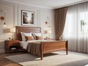 Ver imagem 1 de Cama de Casal 1,40 X 1,90 - Móveis de Gramado
