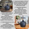 Chaleira de Alumínio Fundido 2,5l Robusta e Resistente - 5