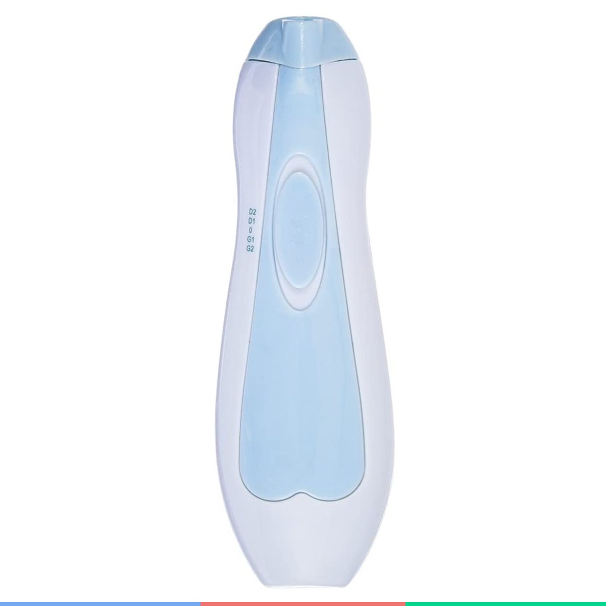 Kit Manicure Elétrico Portátil Para Bebês e Adultos Com Lixas e Estojo Branco e Azul Buba - 6