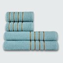 Ver imagem 2 de Jogo de Toalhas 12 Pe?as Cole??o Montreal 100% Algod?o Br+az+vd