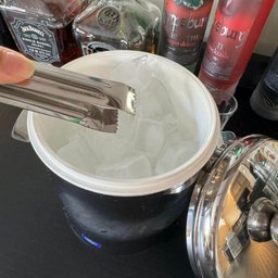 Mini Pegador de Gelo Aço Inox Lyor 14cm Multiuso para Frios - 10