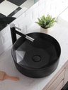 Ver imagem 7 de Cuba de Apoio Evier Preto Fosco Geométrica Black Matte