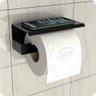 Kit Acessórios Para Banheiro Preto Fosco 6 Peças ELG - 5