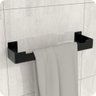 Kit Acessórios Para Banheiro Preto Fosco 6 Peças ELG - 4