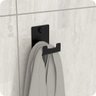 Kit Acessórios Para Banheiro Preto Fosco 6 Peças ELG - 6