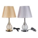 Ver imagem 5 de Abajur Luminária Quarto Sala Mesa de Cabeceira Cristal C/ Led Pgb Dourado