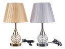 Ver imagem 5 de Abajur Luminária Quarto Sala Mesa de Cabeceira Cristal C/ Led Pgb Dourado