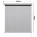 Ver imagem 2 de Cortina Persiana Rolo Tela Solar 3% L=1,60m X A=1,60m | Atlas - Cinza