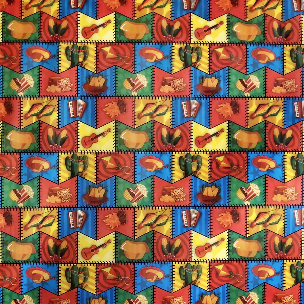 1 Toalha Mesa Tnt Festa Junina Caipira Bandeirinha 140x140 - 4