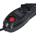 Ver imagem 3 de Filtro de Linha 5 Tomadas com Fusível e Chave Cabo Pp 3x0,75 0,75m Fl5t Pacote Plástico