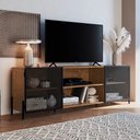 Ver imagem 2 de Rack New Vermont e Preto 180 cm - D’Rossi