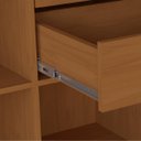 Ver imagem 5 de Roupeiro Solteiro Coimbra 120,8x224,5cm 4 Portas Freijó/Off White COI11142