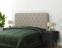 Ver imagem 3 de Cabeceira Imperatriz 1000 Plus Casal 1400mm Linho Cru - Simbal