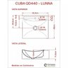 Kit Cuba Q440 com Torneira 1198 Metal e Válvula 1 Pol. Sifão Pvc e Flexível Compace - 8