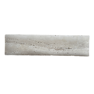 Barca Fiori Mármore Travertino Romano Bruto 40x10cm