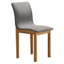 Ver imagem 7 de Mesa de Jantar BELLA180X90CM Cinamomo Off White com Kit 6 Cadeiras Bella Linho Prata - Valdemóveis
