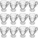 Ver imagem 1 de Jogo 12 Xícaras de Cristal 190ml Transparente Caneca Imperia