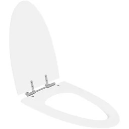 Assento Sanitario Poliester One Piece Branco para vaso Deca - 2 Assento Sanitario Poliester One Piece Branco para vaso Deca - 2