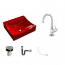 Ver imagem 2 de Kit Cuba Q440 com Torneira 1198 Metal e Válvula Click 1"b e Sifão Cromado e Flexível Compace