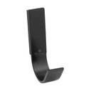 Ver imagem 2 de Porta Toalha Gancho Cabide Para Banheiro Quadrado Preto