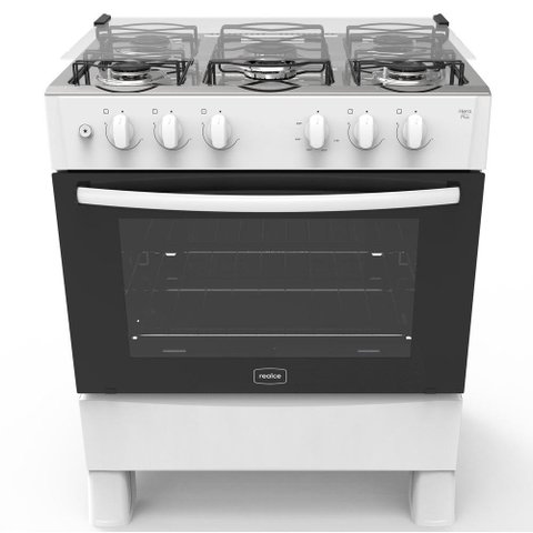 Fogão 5 Bocas a Gás Acendimento Automático Realce Bivolt Cr204 Branco