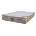 Ver imagem 2 de Cama Box Baú Queen 158 Bipartido Sintético Preto com Colchão Ortobom Airtech Spring Pocket D26 Bege