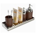 Ver imagem 5 de Porta Shampoo Adesivo sem Furar Parede Inox Df