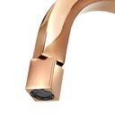 Ver imagem 6 de Torneira Banheiro Lavatório Quadrada Rose Gold Pratica Clean