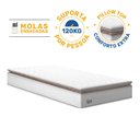 Ver imagem 6 de Cama Box Baú com Colchão de Molas Ensacadas Pillow Top Neve Solteiro 88cm