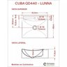 Kit Cuba Q440 com Torneira 1198 Metal e Válvula Click 1 Pol. Sifão Cromado e Flexível Compace - 8