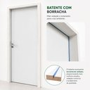 Ver imagem 5 de Kit Porta de Madeira 210x62cm Batente 20cm Lisa Primer Uniportas Abertura Esquerda