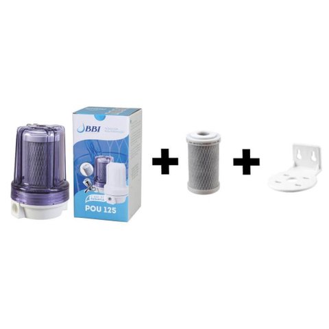 Filtro para Ponto de Uso Bbi Transparente F125tr 5