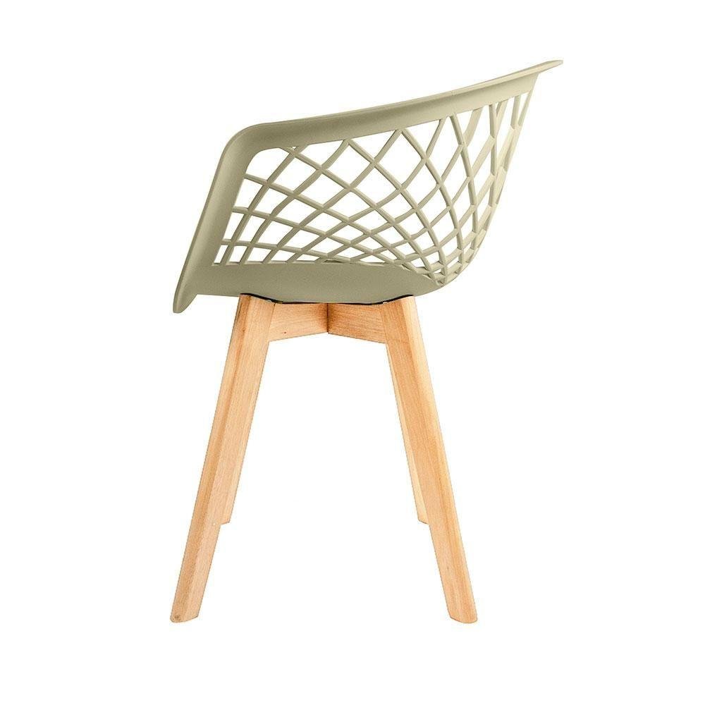 Kit 4 Cadeiras Web Wood Fendi - 2
