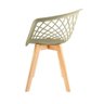 Kit 4 Cadeiras Web Wood Fendi - 2