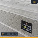 Ver mais imagens de Cama Box Solteiro com Colchão de Espuma D45 Strong One Face Branco