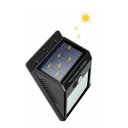 Ver imagem 3 de Luminária Solar de Parede 30 Leds de Luz Branca Lâmpada com Sensor de Movimento Jardim e Quintal
