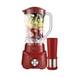 Kit Cozinha Britânia 3 em 1 Batedeira Liquidificador e Espremedor Vermelho 220v - 3