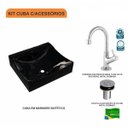 Ver imagem 3 de Kit Cuba Q440 com Torneira 1198 Metal e Válvula Click 1"b Compace