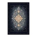 Ver imagem 1 de Tapete Persa Iraniano Azul Escuro Ideal para Sala Quarto e Hall de Entrada 3,00x4,00cm