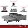 Base Cama Box Solteiro Suede 88x188 com Auxiliar Duquesa - 6