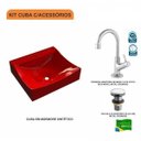 Ver imagem 3 de Kit Cuba Q440 com Torneira 1198 Metal e Válvula Click 1 Pol. Compace