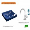 Kit Cuba Q440 com Torneira 1198 Metal 1/4 Volta Compace - 3