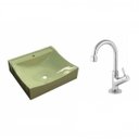 Ver imagem 2 de Kit Cuba Q440 com Torneira 1198 Metal 1/4 Volta Compace