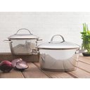 Ver imagem 2 de Caçarola Funda Tramontina Allegra Aço Inox Fundo Triplo 18 cm 2,2 L