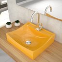 Ver imagem 1 de Kit Cuba Q440 com Torneira Luxo 1195 Metal e Válvula Click 1"b e Sifão Pvc e Flexível Compace