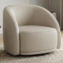 Ver imagem 2 de Poltrona Decorativa Organica Joy Base Giratoria Courino Tcs 725 Moll