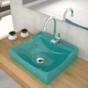 Ver imagem 1 de Kit Cuba Q440 com Torneira Luxo 1195 e Válvula 1 Pol. Compace