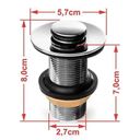 Ver mais imagens de Kit Cuba Q440 com Torneira Luxo 1195 e Válvula Click 1"b Pol. Compace