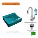 Ver imagem 3 de Kit Cuba Q440 com Torneira Luxo 1195 e Válvula Click 1"b Pol. Compace